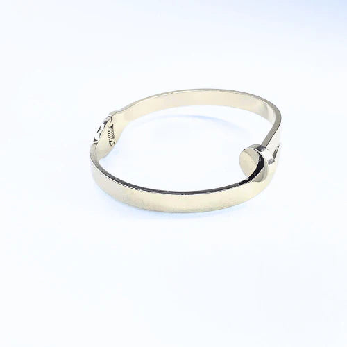 Nail Bangle Stainless Steel