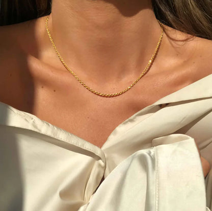 Dainty Rope Chain Women